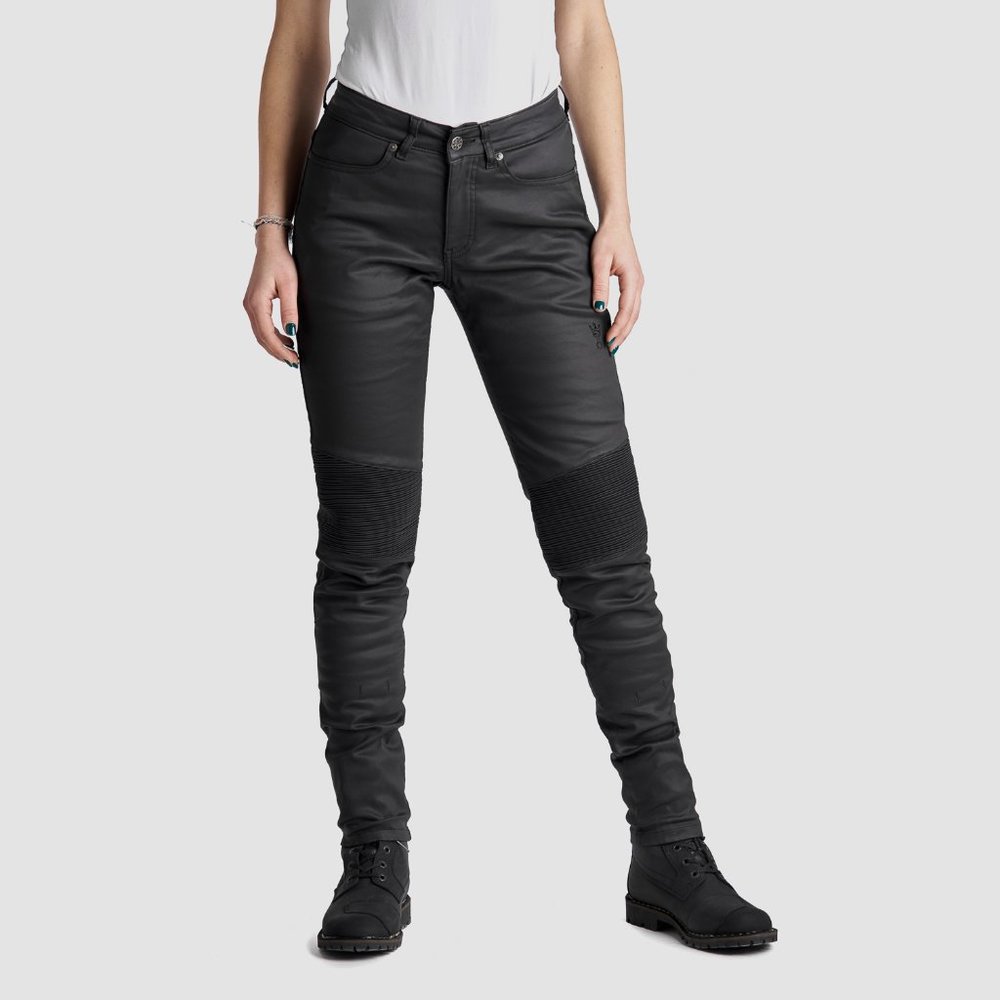Pando Moto Kusari Kev 02 Slim-Fit Motorcycle Jeans (28)